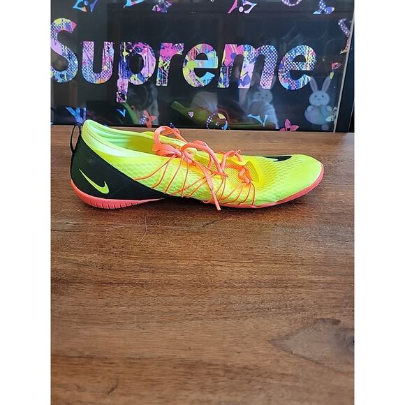 Women's Nike 718841 700 Nike 1.0 Cross Bionic 2 Volt Crimson Sz 8.5 - Picture 7 of 10